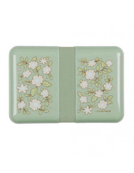Boîte à goûter fleurs sauge Boîte à goûter fleurs sauge