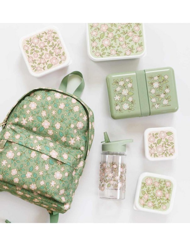 Boîte à goûter fleurs sauge Boîte à goûter fleurs sauge