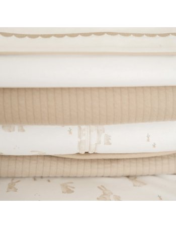 Tapis à langer nomade avec poignée - Pure Beige 2