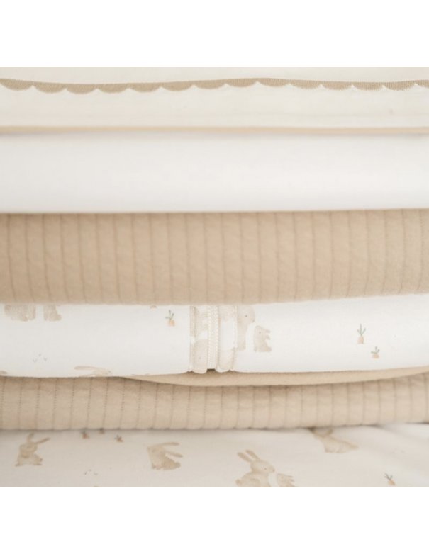 Tapis à langer nomade avec poignée - Pure Beige