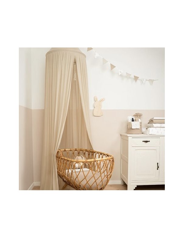 Ciel de lit mousseline -Pure Beige Ciel de lit mousseline -Pure Beige