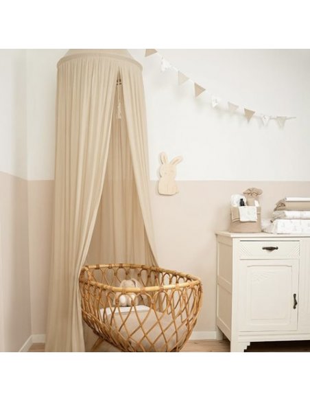 Ciel de lit mousseline -Pure Beige Ciel de lit mousseline -Pure Beige