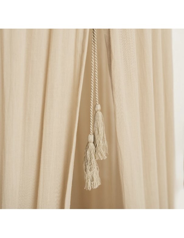 Ciel de lit mousseline -Pure Beige Ciel de lit mousseline -Pure Beige