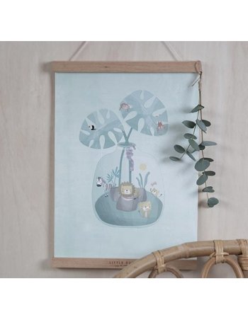 Baguettes de suspension en bois pour poster 2