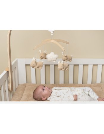 Mobile musical en bois Baby Bunny 2