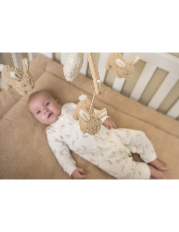 Mobile musical en bois Baby Bunny
