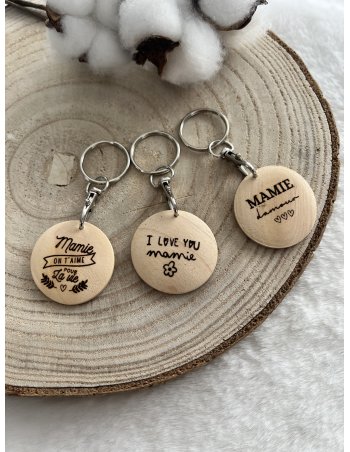 Porte clé personnalisé fête des mamies