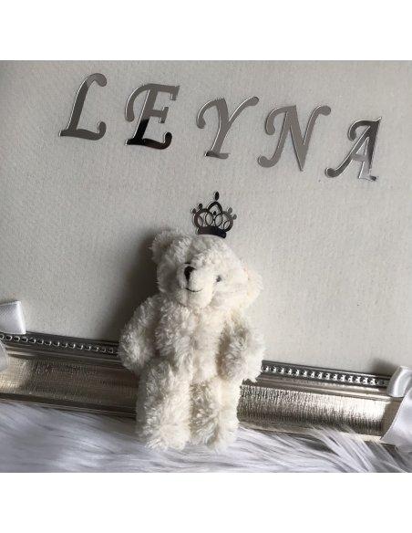 Cadre mural personnalisé fond écru