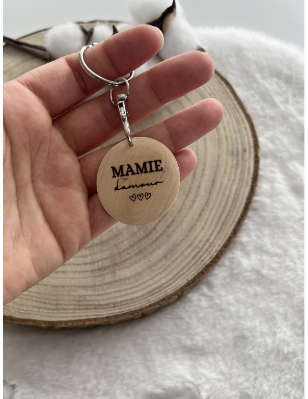 Porte clé personnalisé fête des mamies