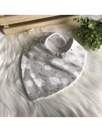 Bavoir bandana en coton 2