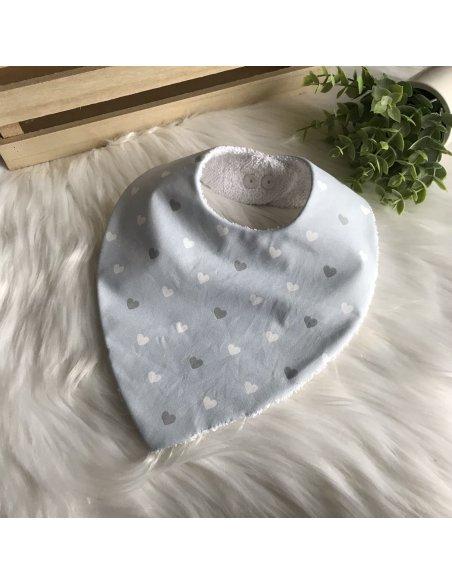 Bavoir bandana en coton Bavoir bandana en coton