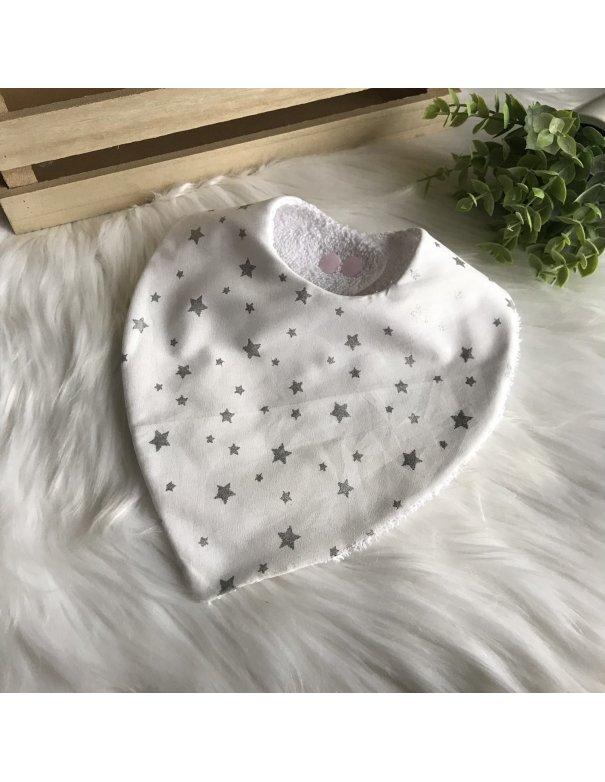 Bavoir bandana en coton Bavoir bandana en coton