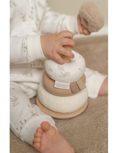 Tour d'anneaux à empiler Baby Bunny