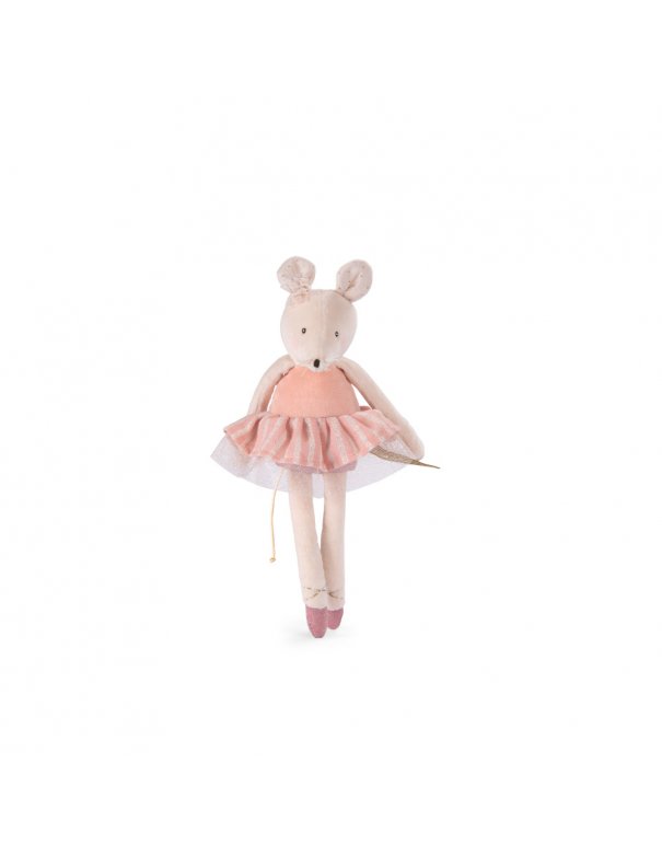Petite peluche Souris rose