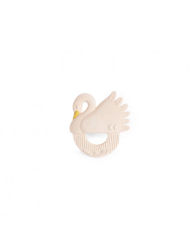 Anneau de dentition caoutchouc Cygne