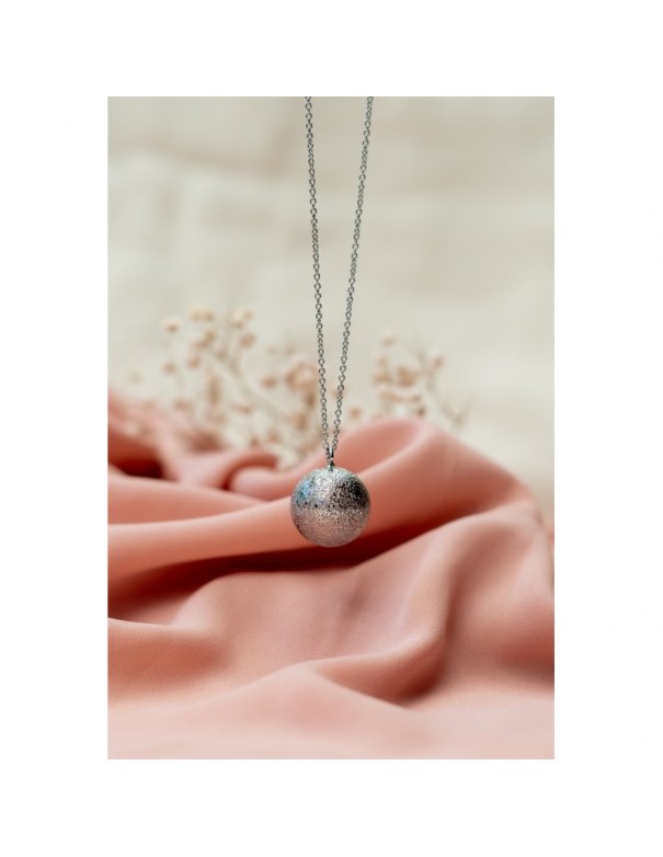 Bola de grossesse FINE LUNA - couleur argent