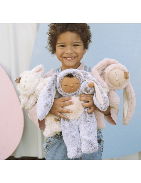 Doudou souple Cozy Dinkums Bunny – FLOPSY – ROSE Doudou souple Cozy Dinkums Bunny – FLOPSY – ROSE