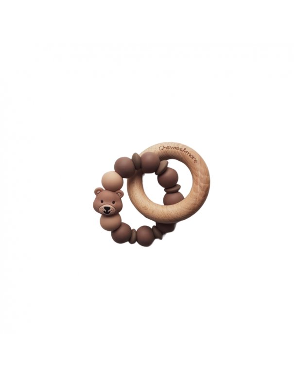 Anneau de dentition BEAR marron