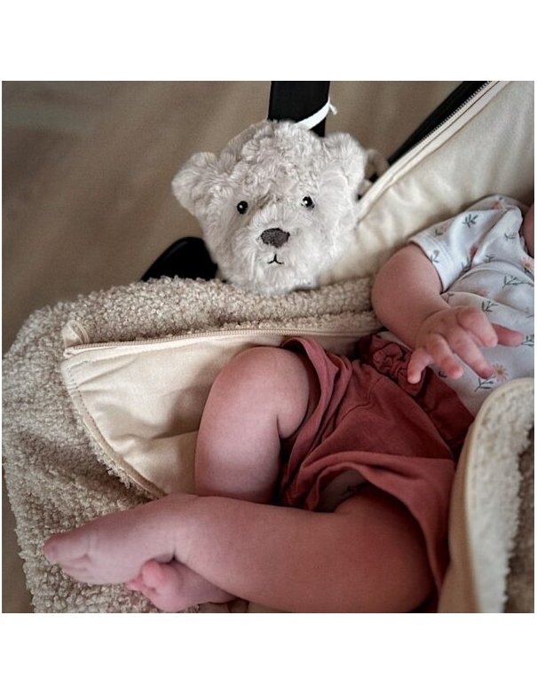 Peluche bruit blanc LOU - comforter on the go - beige