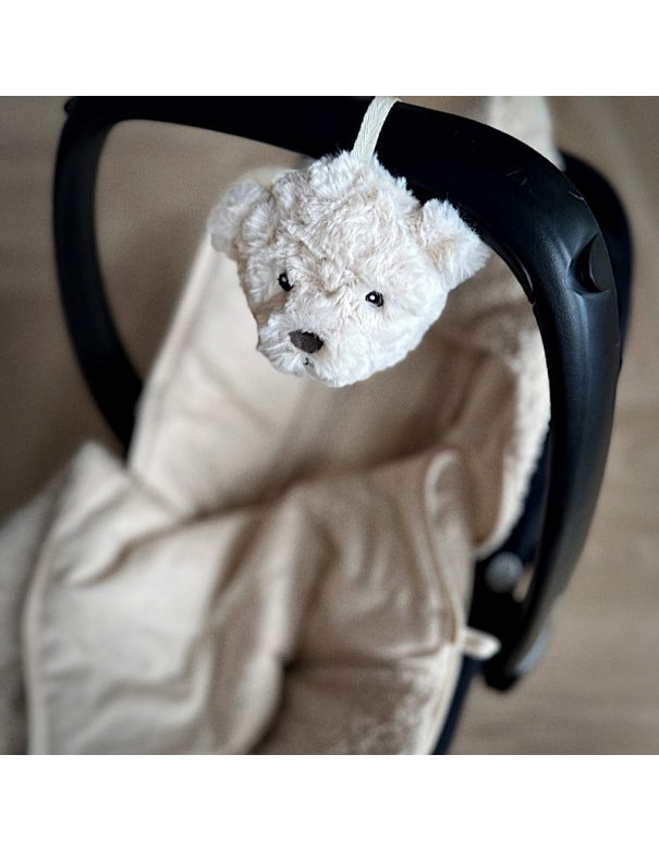 Peluche bruit blanc LOU - comforter on the go - beige