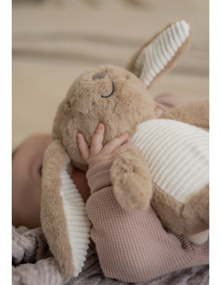 Peluche bruit blanc MILO - beige