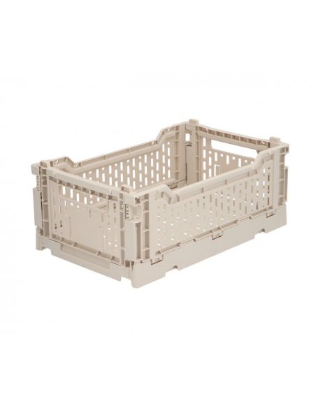 Boîte pliante Monnëka ivoire - petite taille