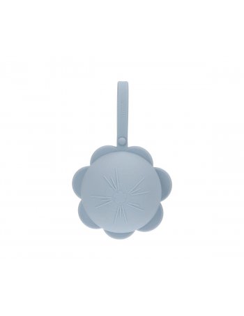 Porte-tétine pour bébé en silicone Flor - Sky