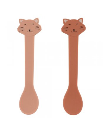 Cuillère en silicone paquet de 2 - Mme Chat