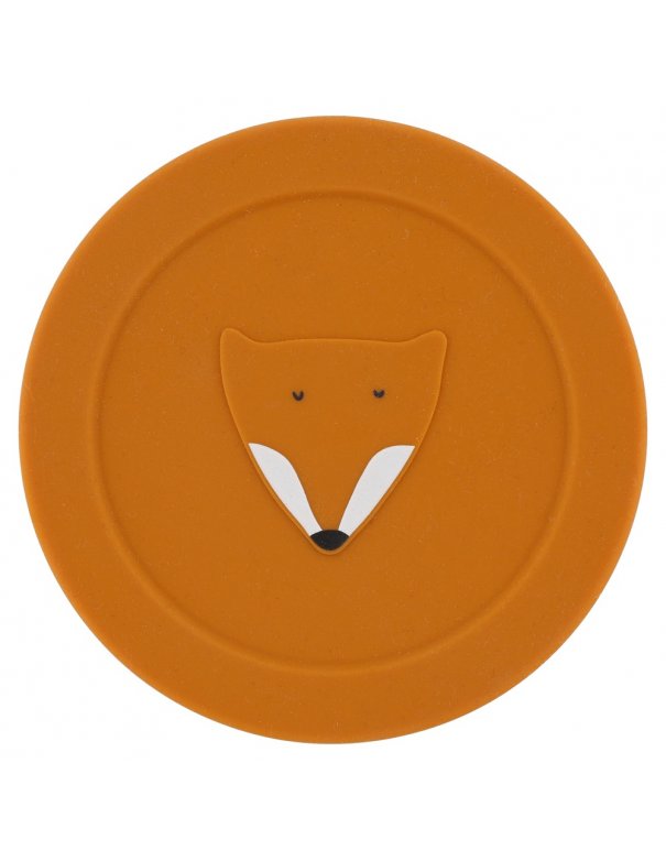 Pot à snack en silicone avec couvercle - Mr. Renard