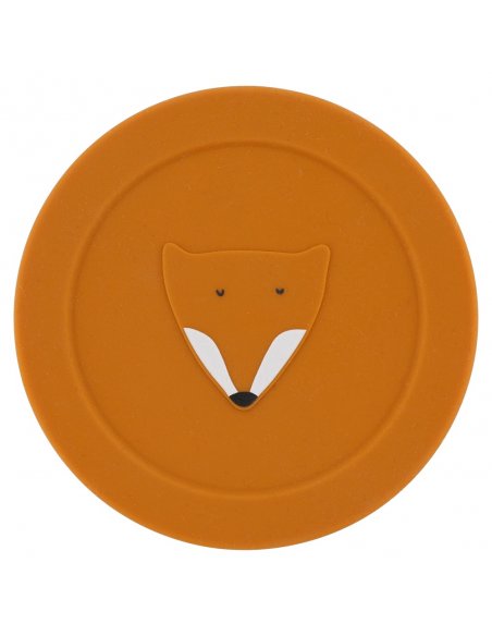 Pot à snack en silicone avec couvercle - Mr. Renard