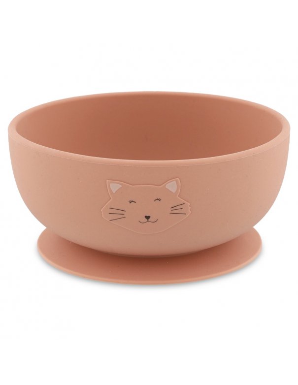Bol en silicone avec ventouse - Mme Chat