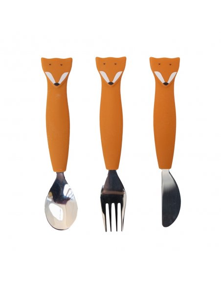 Couverts en silicone pack de 3 - M. Renard