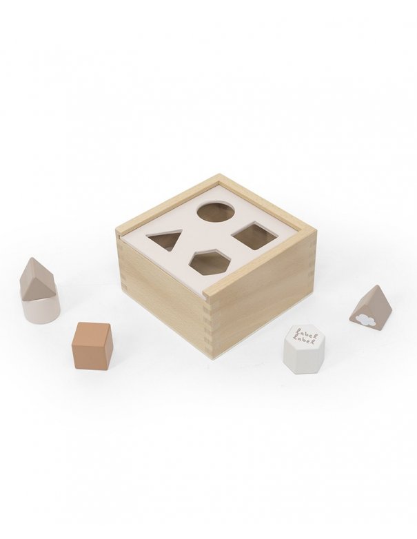 Boîte à forme en bois Nougat  olive-...