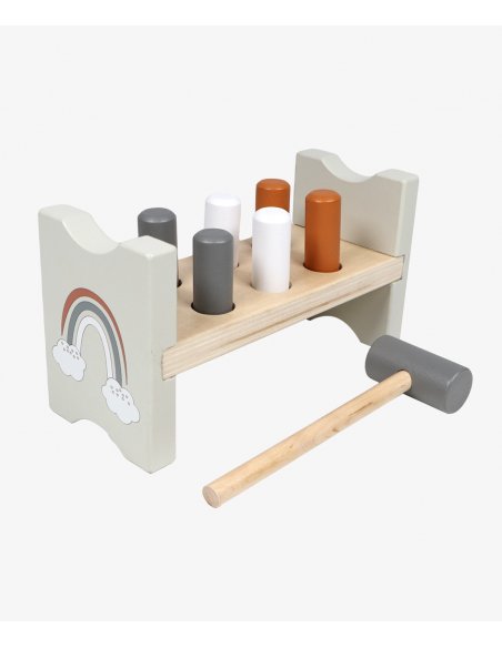 Jeu du Marteau en Bois Jeu du Marteau en Bois