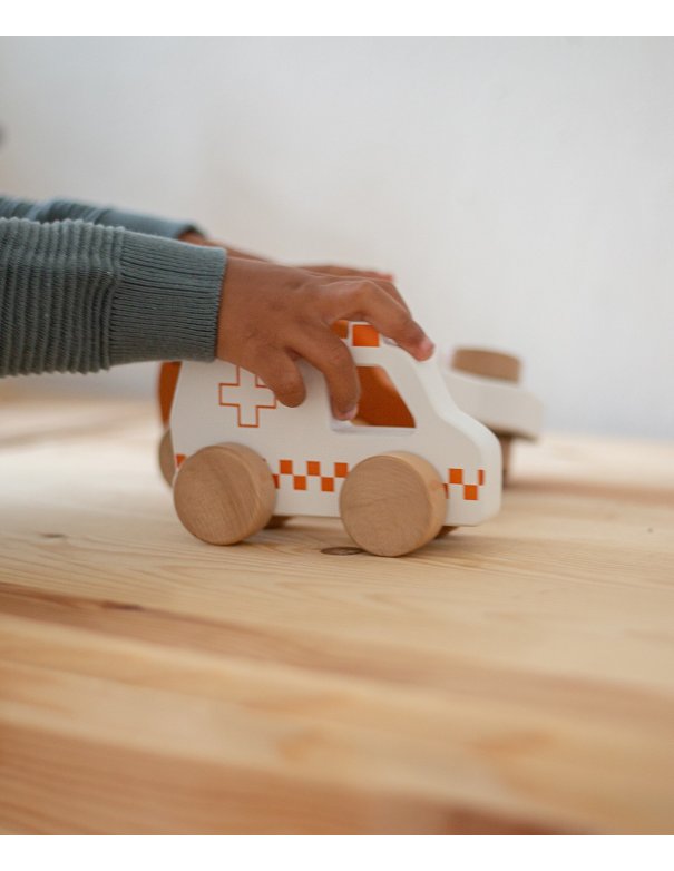 Ambulance en Bois