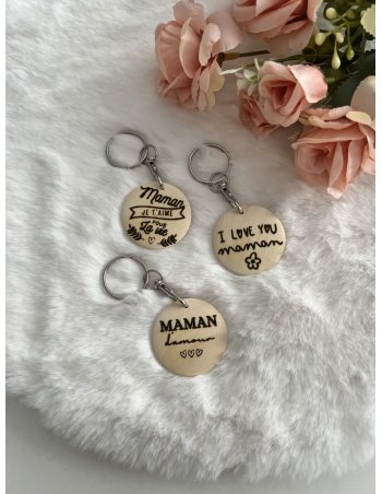 Porte clé personnalisé MAMAN