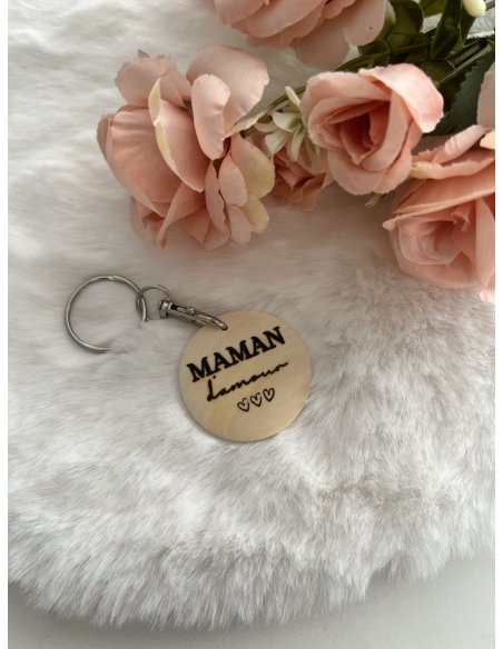Porte clé personnalisé MAMAN