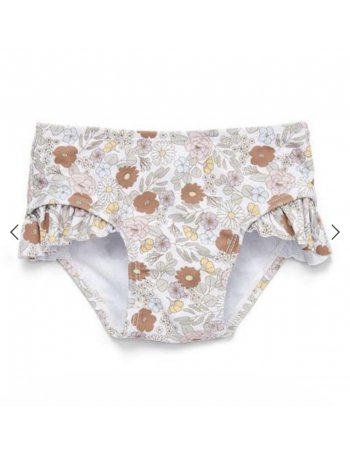Culotte de bain volants Vintage Little Flowers