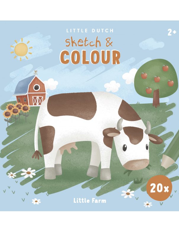 Livre de coloriage Little Farm