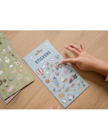 Feuille d'autocollant Jim & Friends