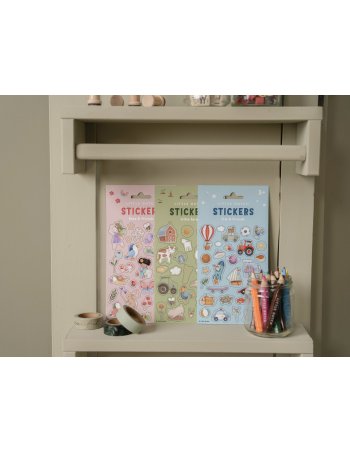 Feuille d'autocollant Little farm 2