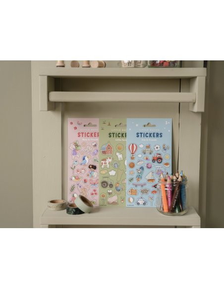 Feuille d'autocollant Little farm