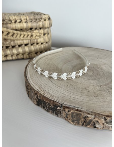 Diadème mini coeur gold