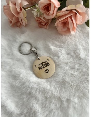 Porte clé personnalisé MERCI Maître / Maîtresse 2