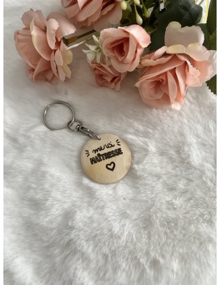 Porte clé personnalisé MERCI Maître / Maîtresse Porte clé personnalisé MERCI Maître / Maîtresse