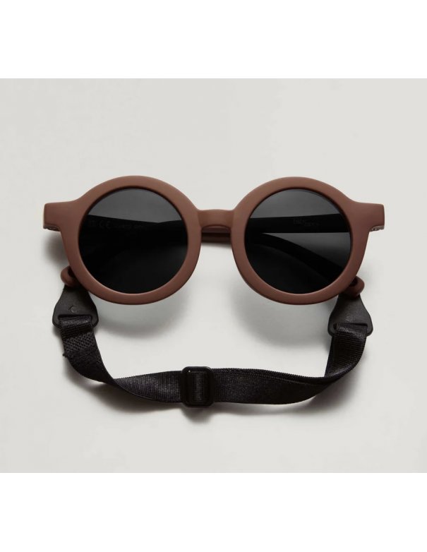 Lunettes de soleil souple et pliable bébé 0/18 mois - marron