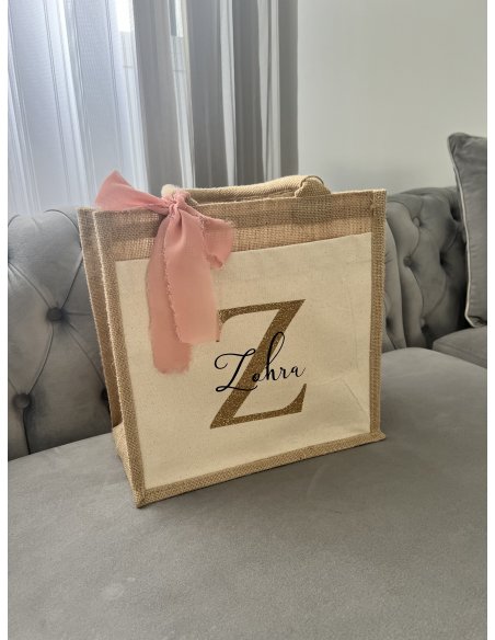 Sac en jute personnalisé 30x30x19 cm Sac en jute personnalisé 30x30x19 cm