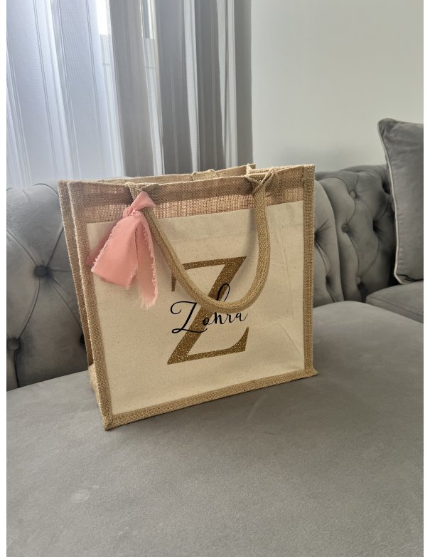 Sac en jute personnalisé 30x30x19 cm Sac en jute personnalisé 30x30x19 cm