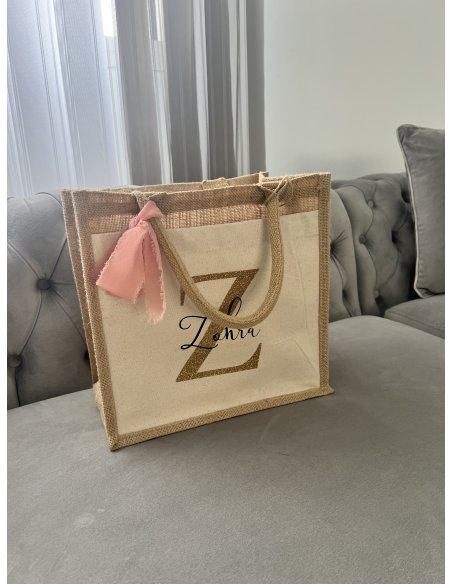 Sac en jute personnalisé 30x30x19 cm Sac en jute personnalisé 30x30x19 cm