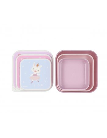 3 boîtes à goûter - Ballerine 2